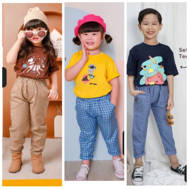 upright set oversize / stelan anak / upright stelan