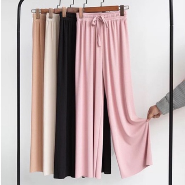 CK140 • Celana Kulot Import • Korean Long Pants Wanita