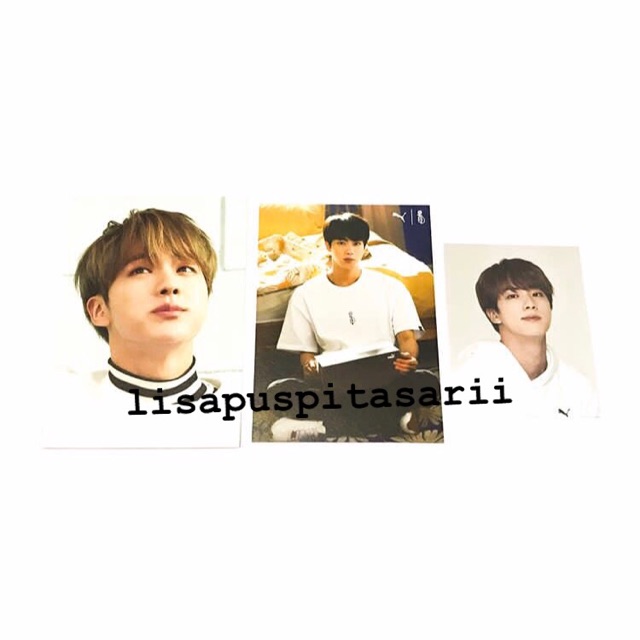 BTS X Puma Postcard - Jin