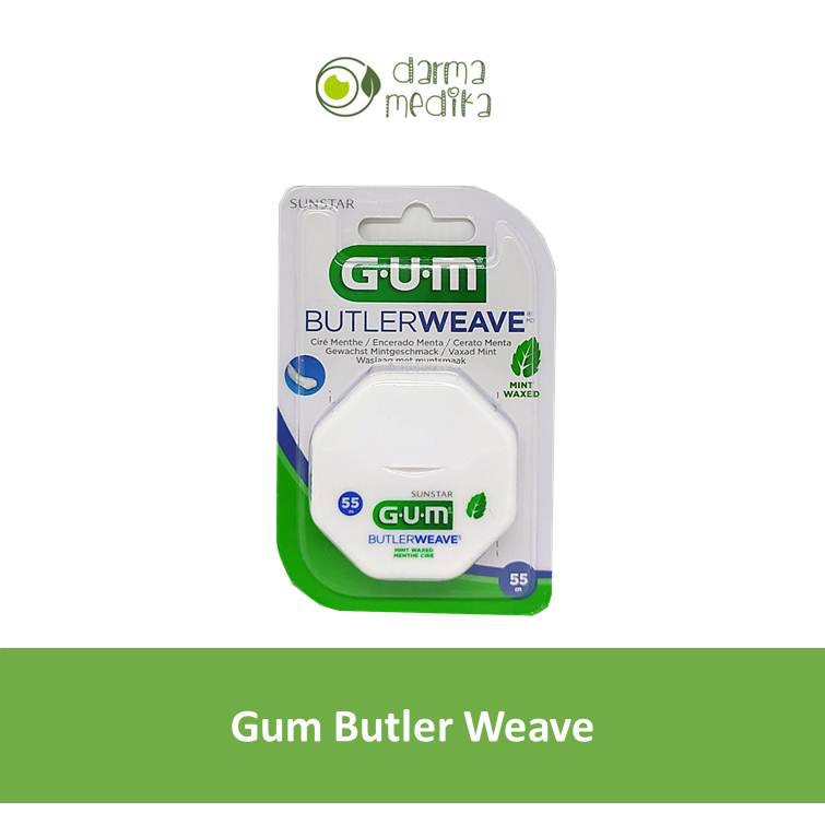 GUM Dental Floss Butlerweave 55 meter