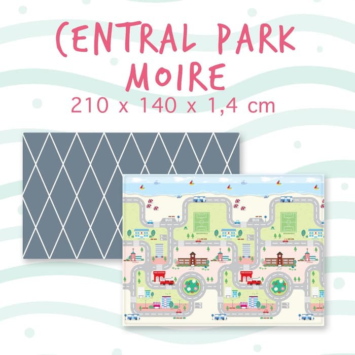 WILORE PLAYMAT CENTRAL PARK MOIRE / PLAYMAT