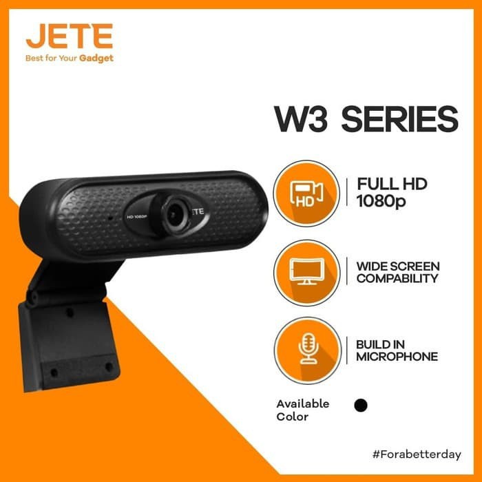 JETE W3 WEBCAM 1080P