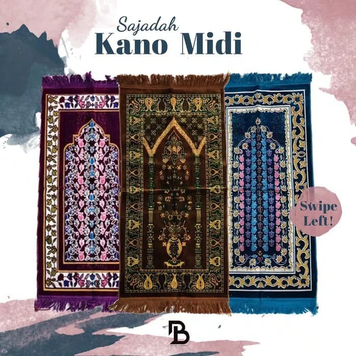 sajadah kano midi sajadah tanggung