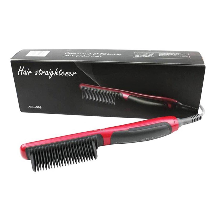 COD Catok Sisir Pelurus Rambut Fast Hair Straightener CATOK SISIR HOT-908A