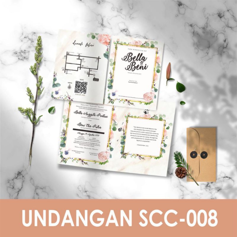

SCC 008 Blangko Undangan Kosongan Griya Blanko + File Setting Corel