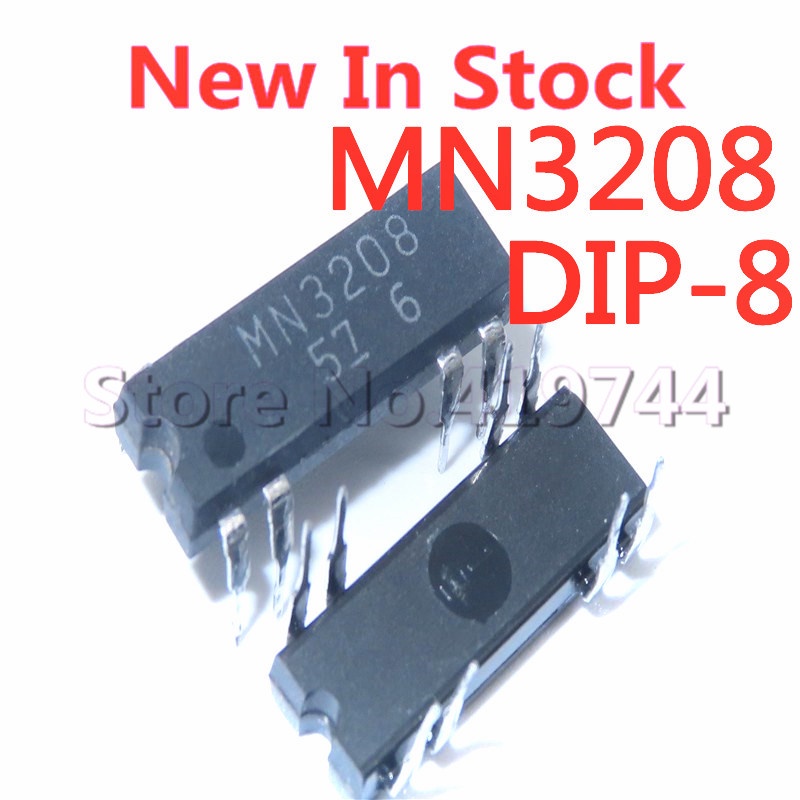 [xqx] 10pcs/lot MN3208 3208 DIP-8 Op Amp Dual Frekuensi Output Dalam Stok IC Asli Baru