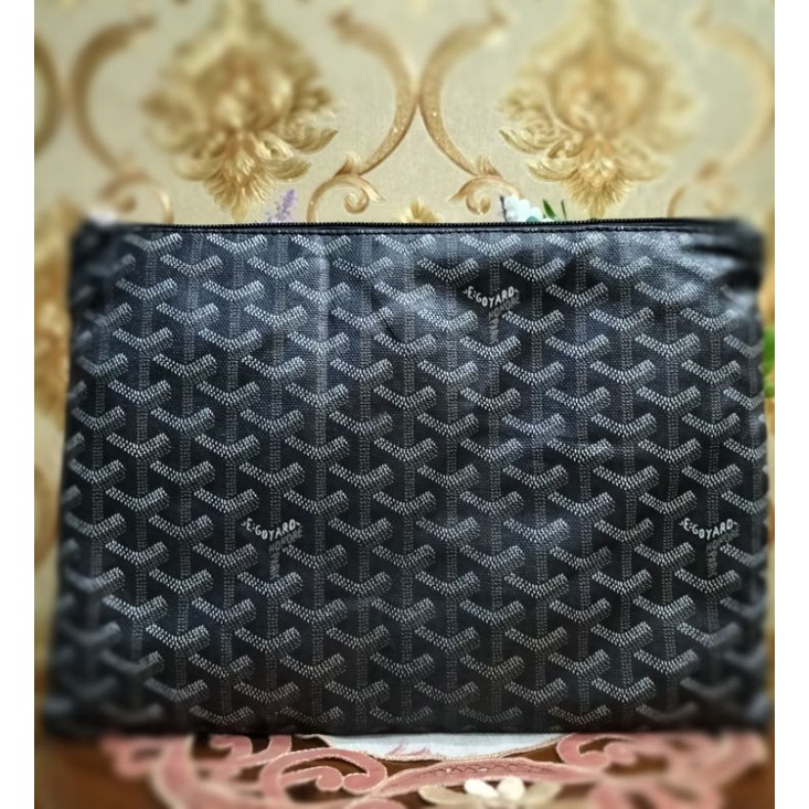 GOYARD SENAT MM CLUTCH (SAR020113) PRELOVED 100% AUTHENTIC