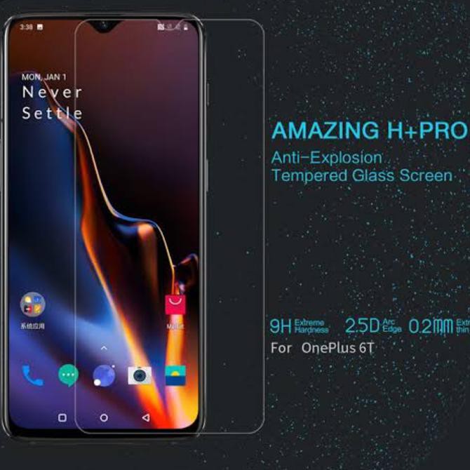 TEMPERED GLASS NILLKIN H HPLUS PRO ONEPLUS 6T 69CA