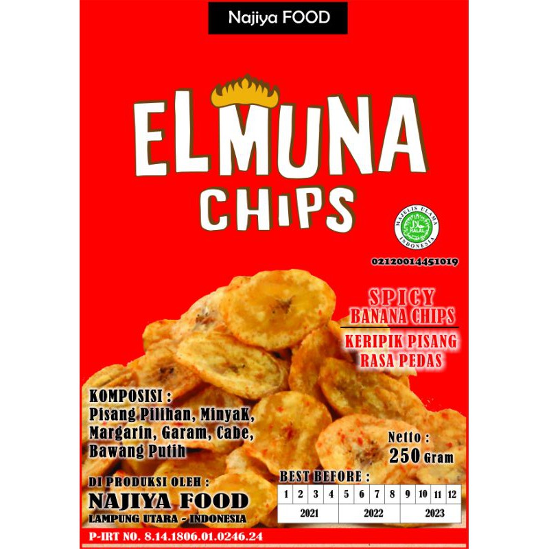 

KERIPIK PISANG PEDAS