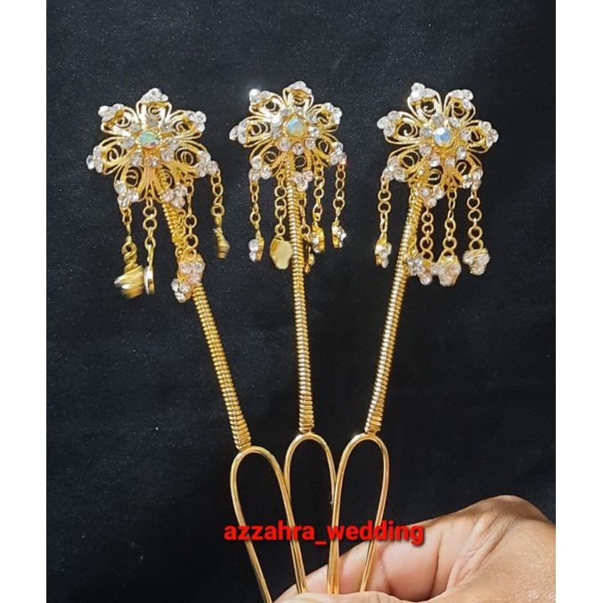 MENTUL DIAMOND TIRUAN KECIL/KEMBANG GOYANG PENGANTIN MODERN CANTIK
