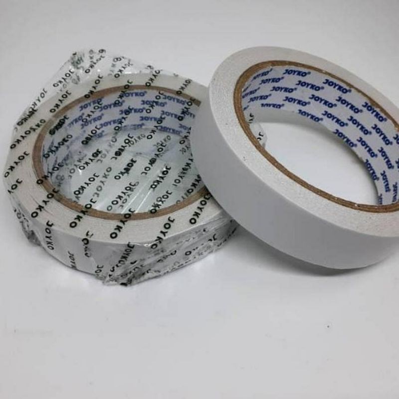 

Double tape 24mm joyko ( sblm co lihat deskripsi nya dulu ya)
