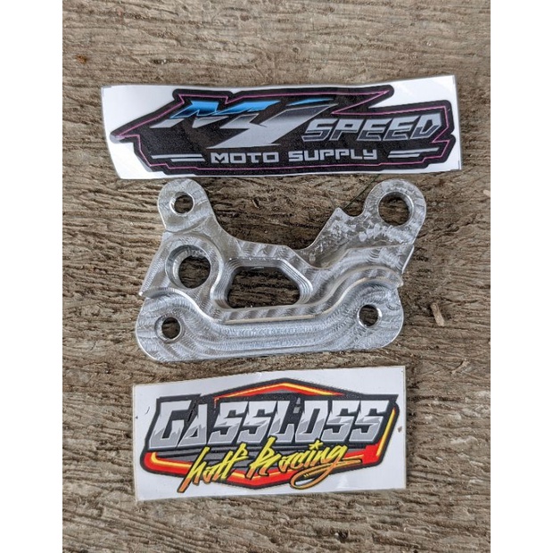 BREKET PANGKON DUDUKAN KALIPER RCB CNC BILLET PNP SHOCK NINJA R RR
