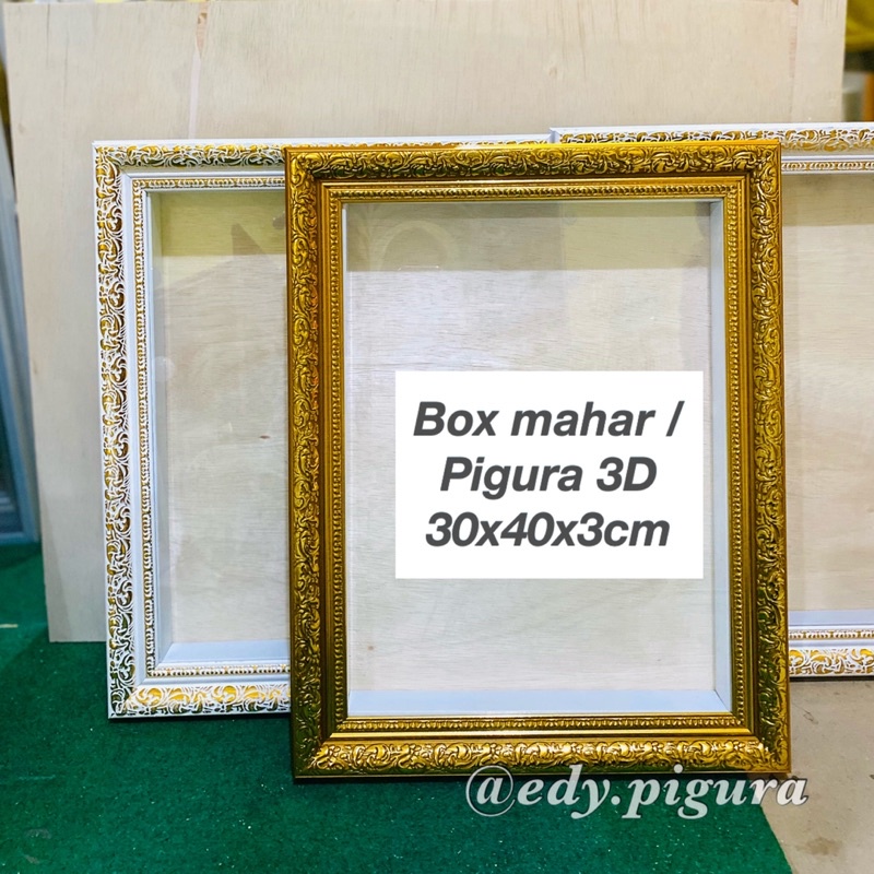 TERMURAH pigura mahar / pigura popup / 3D ukuran 30x40