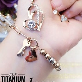 TiTanium set perhiasan wanita T76