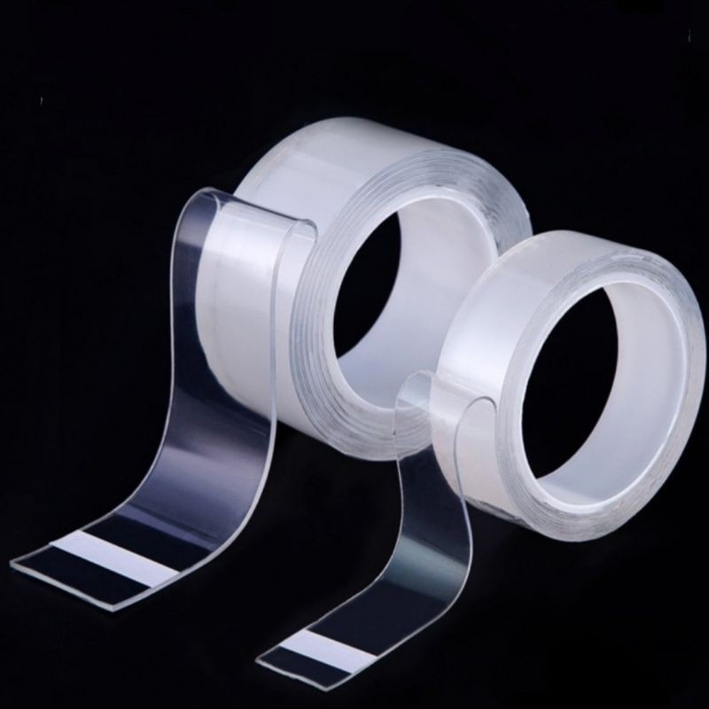 DOUBLE TAPE NANO AJAIB CLEAR / BENING 1 METER