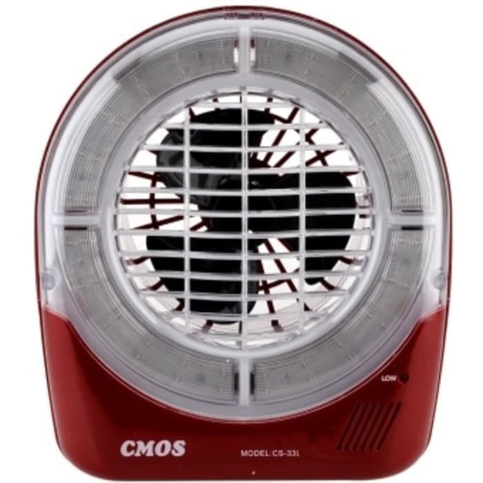 Cmos CS-33L Lampu Kipas - Emergency LIght with Fan Rechargable