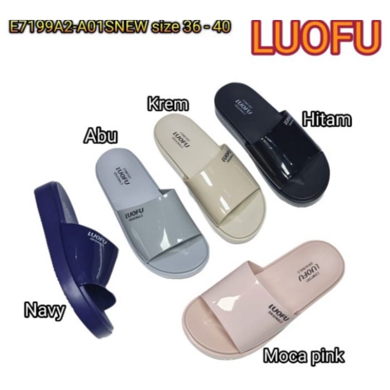 sendal luofu wanita/sandal luofu model baru