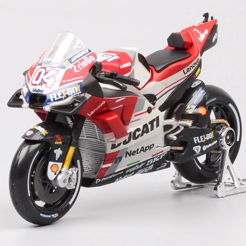 Diecast Motor Ducati Desmosedici GP18 Andrea Dovizioso Skala 1:18