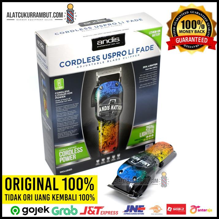 Andis Clipper Alat Cukur Andis Nation Cordless Uspro Lifade Original