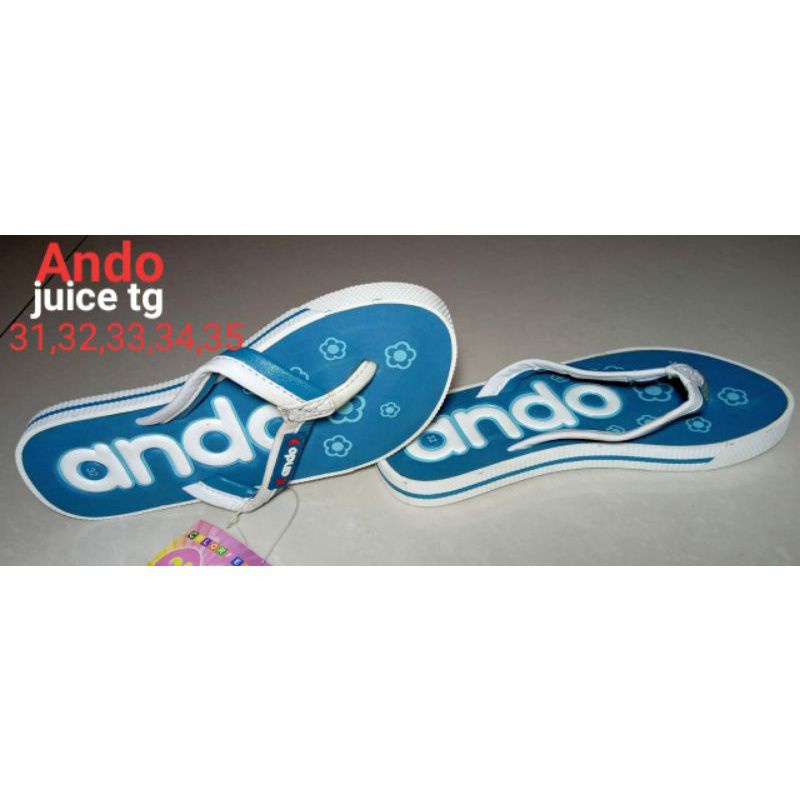 SANDAL ANDO JUICE - SANDAL JEPIT ANDO TOSCA