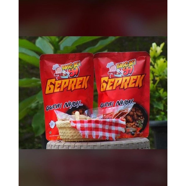 

Bakso aci sambal geprek