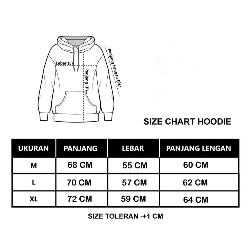 HOODIE ORIGINAL PUNISMENT DISASTER/JAKET PRIA/SWEATER PRIA/HOODIE PRIA