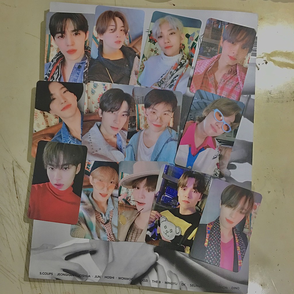 PC GOING MAGAZINE SEVENTEEN WHITE VER WONWOO THE8 JEONGHAN