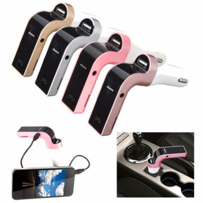 G7 Bluetooth Car FM Transmitter MP3 Car Charger -Car Charger G7