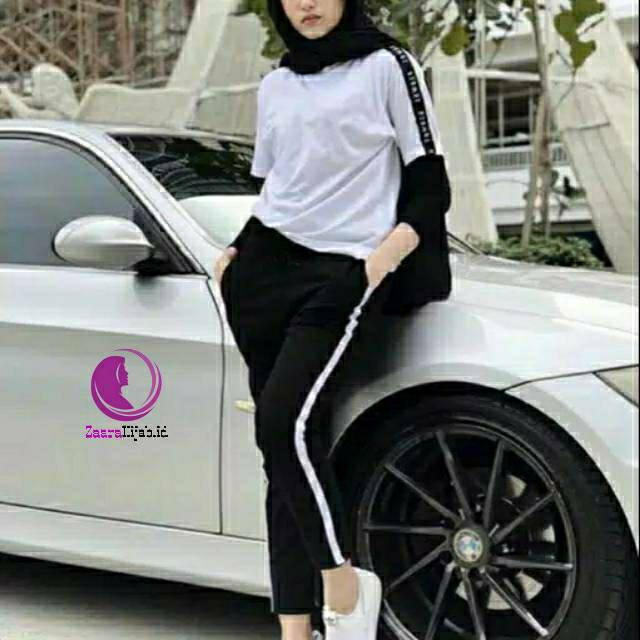 Zara Pants Stripe / Celana Strip/ Celana Zara