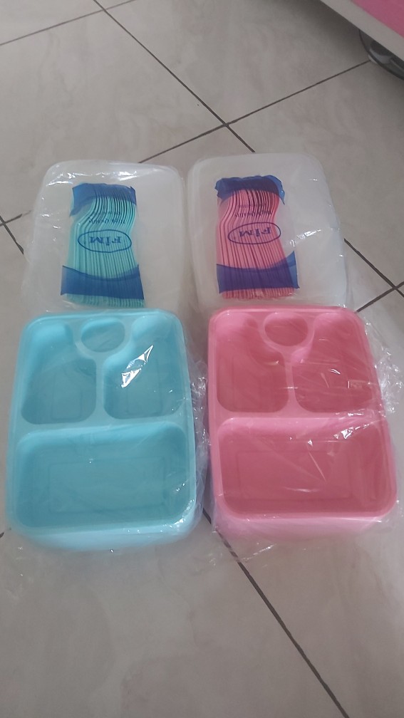Sendok Makan Biru Tosca Merek Fim Harga 1 Pack Isi 25 Pcs