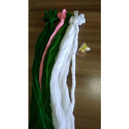 Putik Sari,Putik Bunga Plastik,Putik Biasa/putik sari kain setoking untuk bunga.putik bunga stoking/putik warna warni / putik benang sari