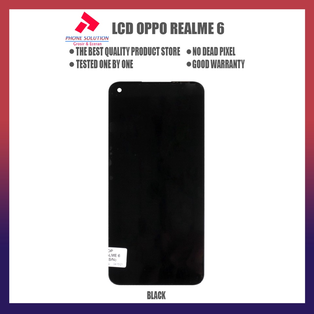 LCD Realme 6 / LCD Realme 7 ORIGINAL 100% Fullset Touchscreen  // Supplier LCD Realme - Garansi 1 Bulan