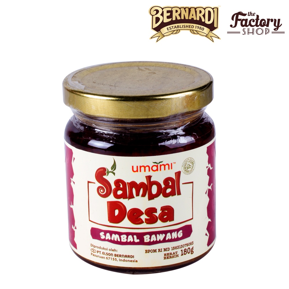 

Umiami Sambal Desa Sambal Bawang 180g