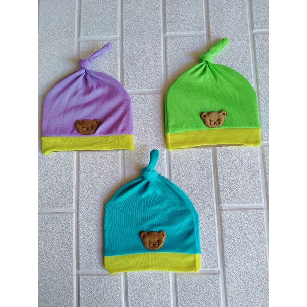 TOPI/KUPLUK BAYI NEWBORN 0_12BLN LUCUU TERLARIS