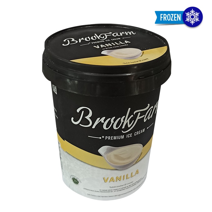 Brookfarm Ice cream Vanilla 473 ML