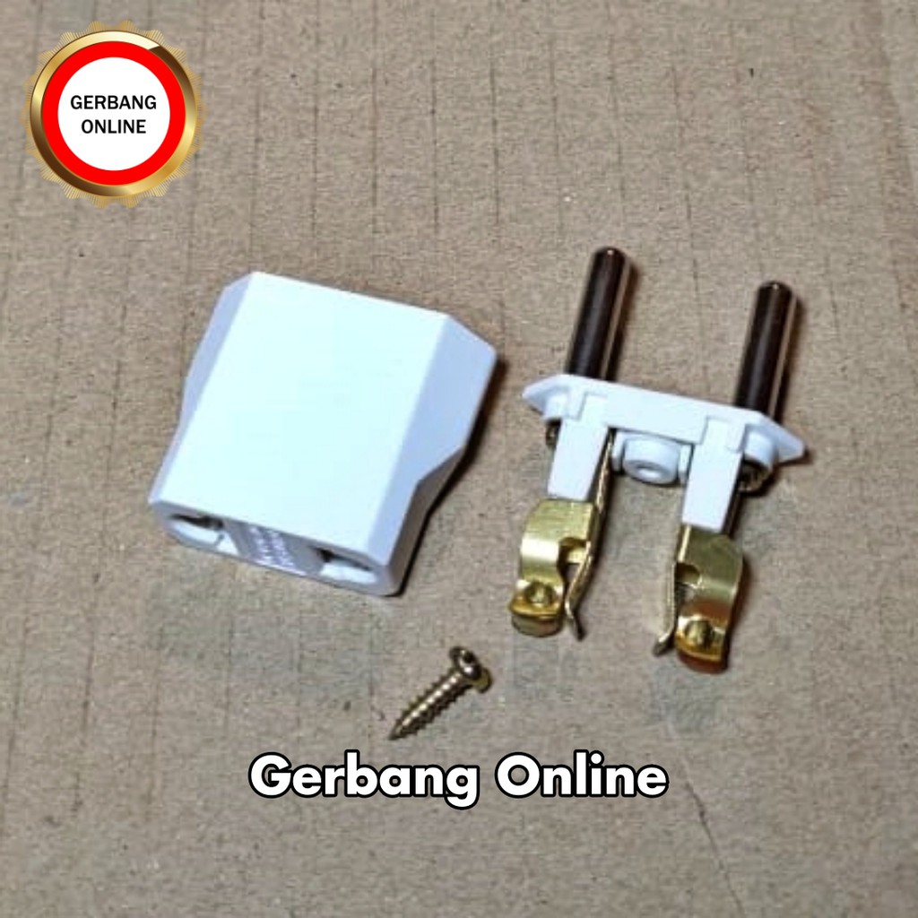 Over Steker Adaptor Sambungan Colokan listrik Gepeng DUTRON DV OST 01