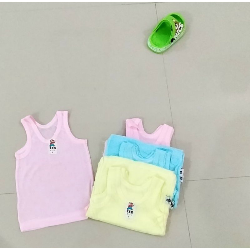 KAOS DALAM SINGLET ANAK 12PCS/6PCS/1PCS