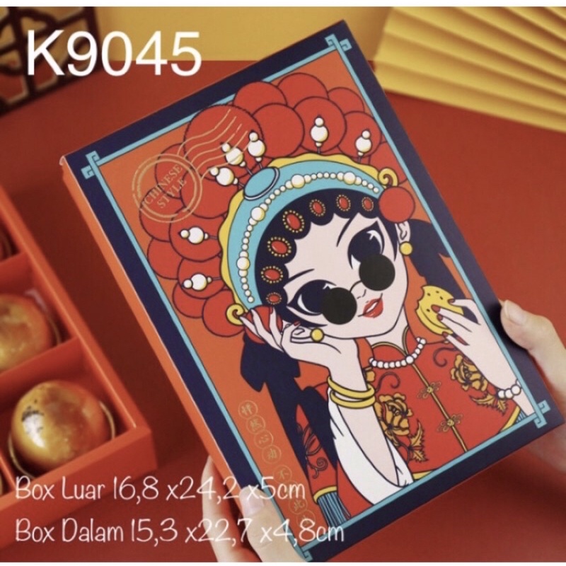 

(1pc) Box Imlek sekat 6