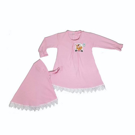 GAMIS BAYI VINATA BRUKAT - SET BAJU MUSLIM BAYI - GAMIS BAYI VINATA MURAH Berkualitas