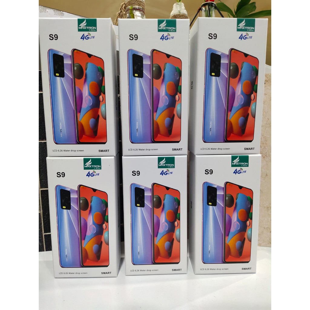 MAXTRON S9 SMART 4G - HP ANDROID 6,26" RAM 3GB/16GB - SMARTPHONE GARANSI RESMI