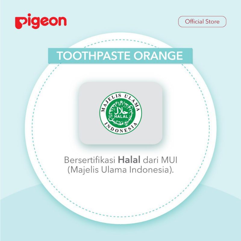 Pigeon Toothpaste Orange 45 gr