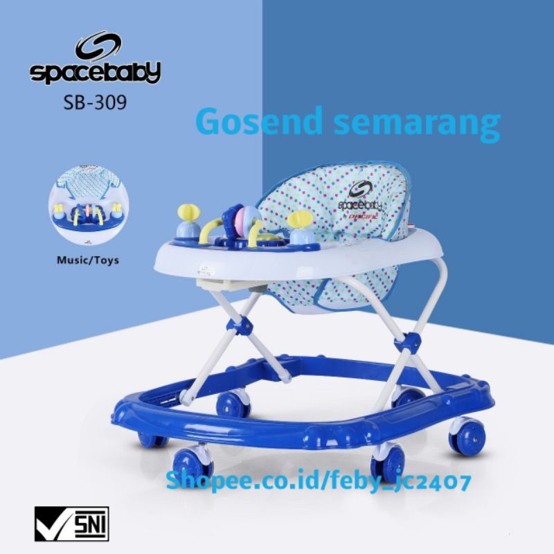 GOSEND SEMARANG BABY WALKER SPACE BABY 309 APOLLO APOLO ALAT BANTU JALAN BAYI
