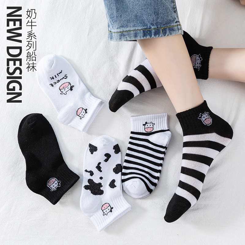 BEE - Kaos Kaki Pendek Semata Kaki Ankle Cute Short Socks / Kaus Kaki Import SC 27