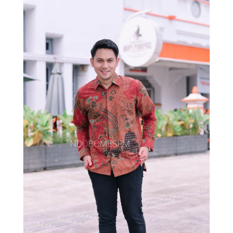 BATIK PRABU MESEM PREMIUM BATIK EXCLUSIVE PREMIUM kemeja batik pria lengan panjang terbaru ORIGINAL