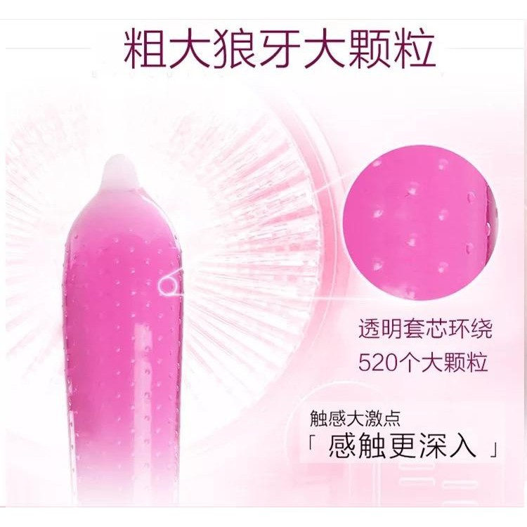 SATUAN Kondom OLO For Women Climax Condom Tipis 0.01mm