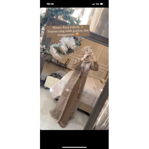 RAYYA DRESS SIZE L BY KALEELA