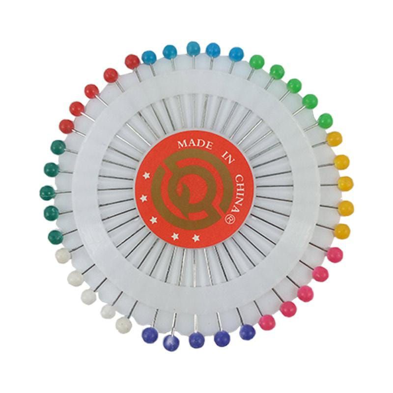 Jarum Pentul PIRING  / Jarum Pentul Bulat Mutiara Hijab / Jarum Pentul Warna - Warni