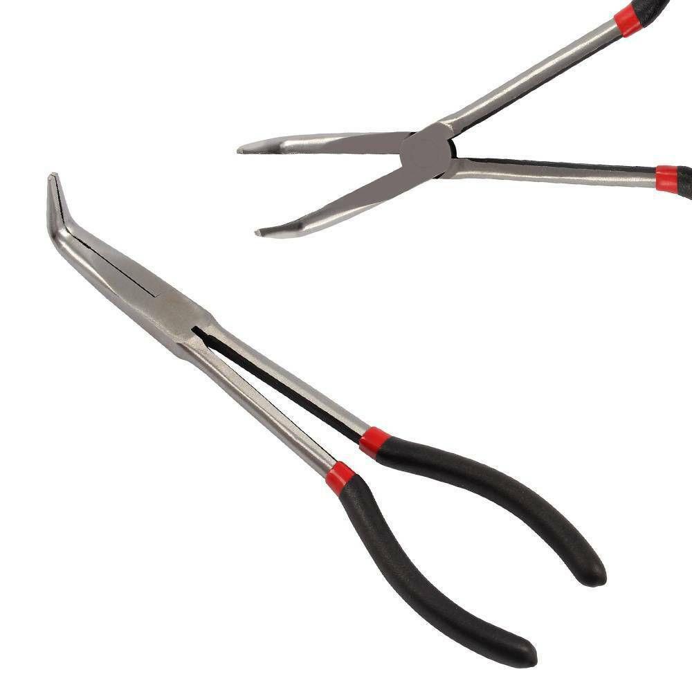 Populer Tang Hidung Panjang Antirust Multitool O-type Straight Needle Hardware