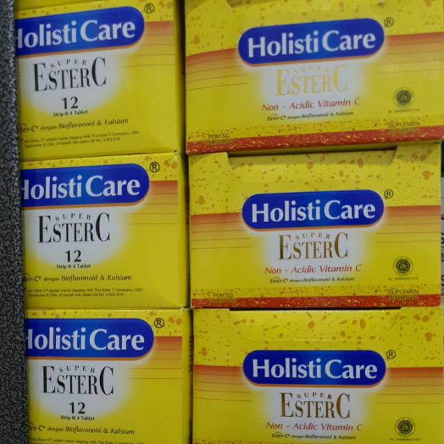 Holisticare Ester C Box [ 12 strip/box]