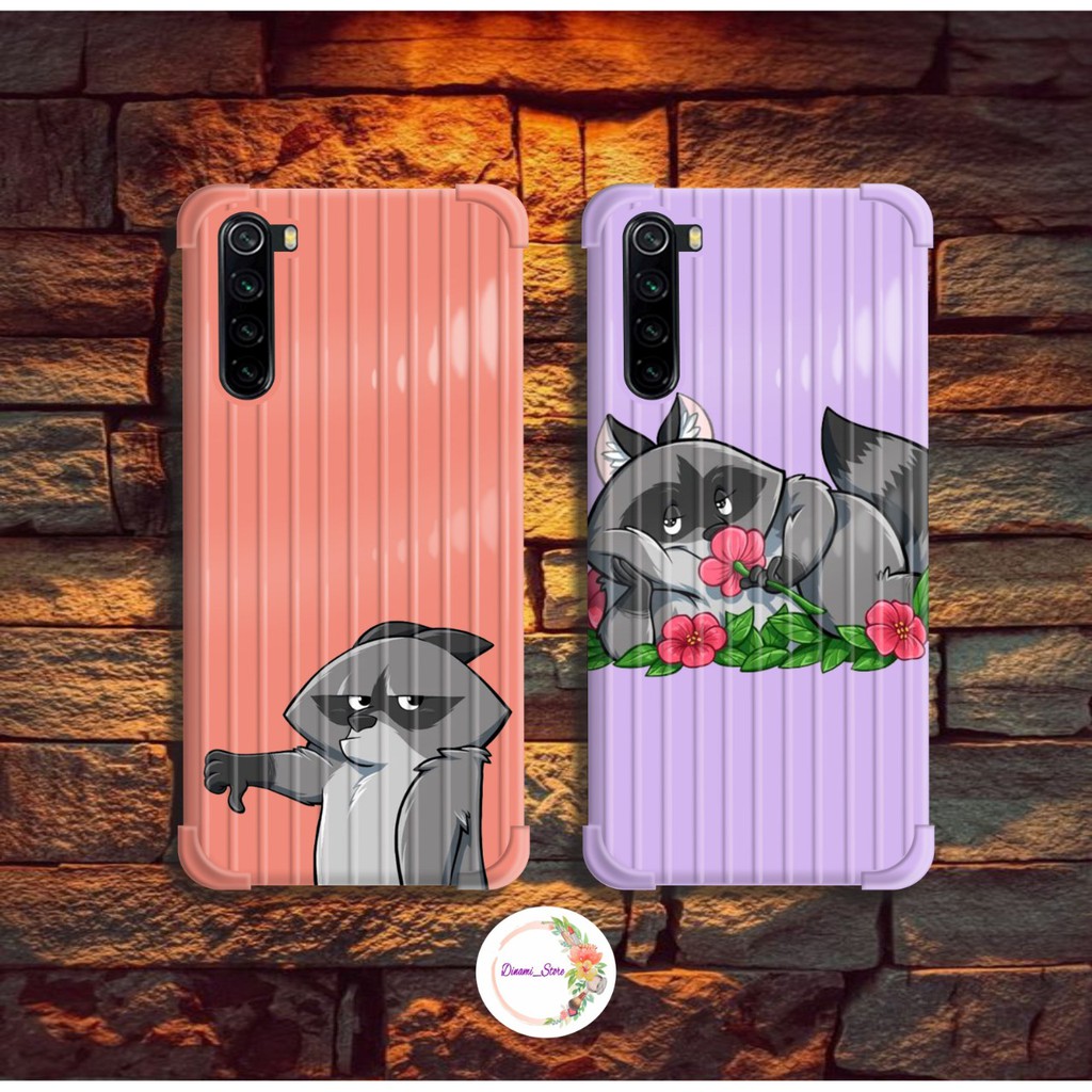 softcase Raccon Realme C1 C2 C3 U1 2 2 Pro 3 Pro 5 5i 5s Pro 6 Pro X Xt C11 C12 C15 NARZO DST30